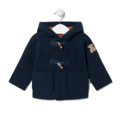 Abrigo con capucha Blue azul marino^TOUS Discount
