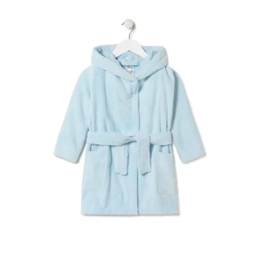 Albornoz de rizo Rus MS Azul celeste^TOUS Sale
