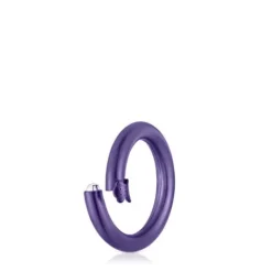 Anilla mediana de en color morado Hold^TOUS Best