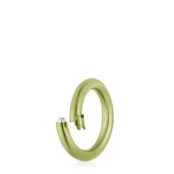 Anilla mediana de en color verde Hold^TOUS Online