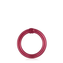 Anilla mediana de en color rojo Hold^TOUS Best