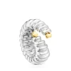 Anillo abierto bicolor Virtual Garden^TOUS Sale