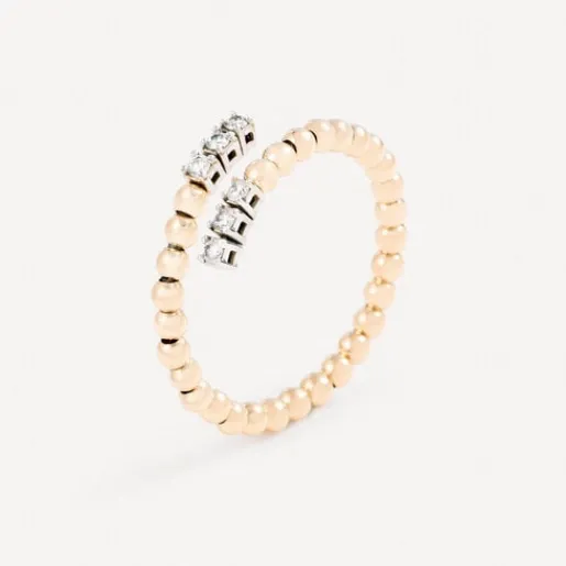Anillo abierto de oro con diamantes ATELIER^TOUS Outlet
