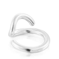 Anillo abierto de plata Bent^TOUS New