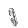 Anillo abierto de plata dark silver Line^TOUS Best