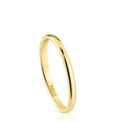 Anillo alianza de boda de oro media caña 2 mm Alianzas^TOUS Best