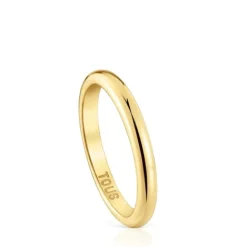 Anillo alianza de boda de oro media caña 2,7 mm Alianzas^TOUS Hot
