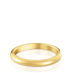 Anillo alianza de boda de oro media caña 2,7 mm Alianzas^TOUS Hot