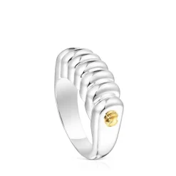 Anillo barra bicolor Virtual Garden^TOUS