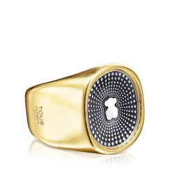 Anillo bicolor Oursin^TOUS Discount