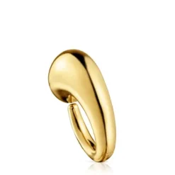Anillo con baño de oro 18 kt sobre plata Balloon^TOUS Hot