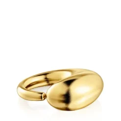 Anillo con baño de oro 18 kt sobre plata Balloon^TOUS Hot