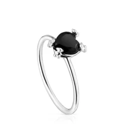 Anillo corazón de y ónix Color Pills^TOUS Best