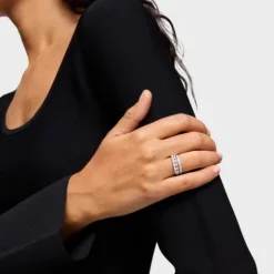 Anillo de oro blanco con diamantes motivos oso Fancy^TOUS New
