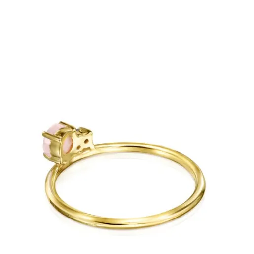 Anillo de con ópalo facetado y topacio Mini Ivette^TOUS
