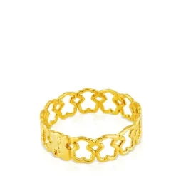 Anillo de oro motivos oso Silueta^TOUS