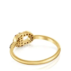 Anillo de oro y gemas MANIFESTO^TOUS Sale