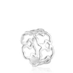 Anillo de plata motivos oso New Carrusel^TOUS Discount