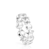 Anillo de plata motivos oso, corazón y flor Mini Icons^TOUS Hot