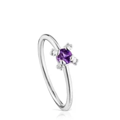 Anillo de y amatista Color Pills^TOUS Clearance