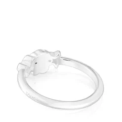Anillo de plata y amazonita oso Bold Motif^TOUS Outlet
