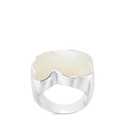 Anillo de plata y nácar Color^TOUS New
