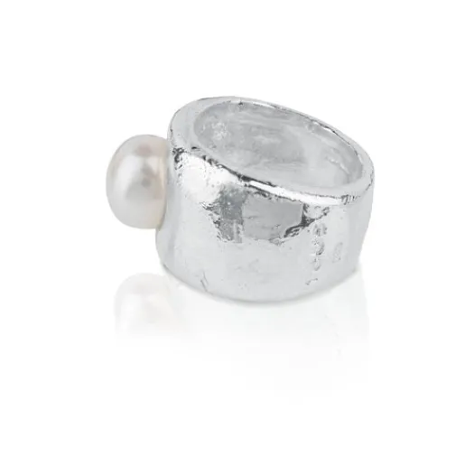 Anillo de plata y perla cultivada Duna^TOUS