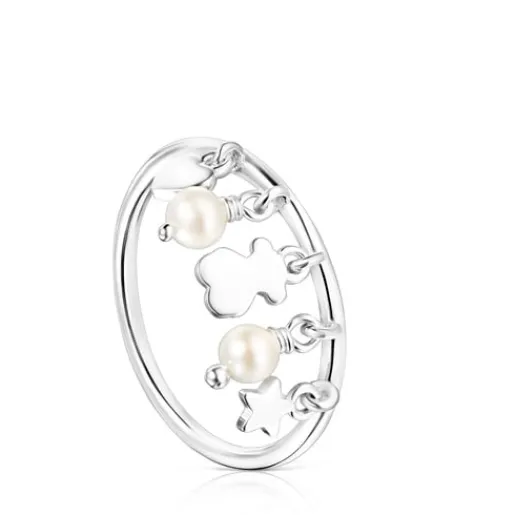 Anillo de y perlas motivos oso, corazón y estrella Cool Joy^TOUS Online