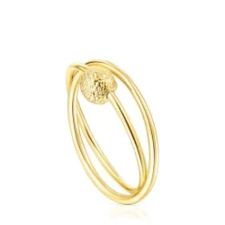 Anillo doble de oro Sylvan^TOUS