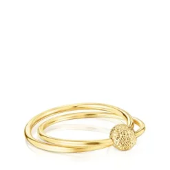 Anillo doble de oro Sylvan^TOUS