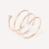 Anillo doble espiral de oro con diamantes ATELIER^TOUS Discount