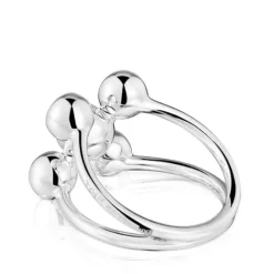 Anillo grande motivos de y perla cultivada Sugar Party^TOUS Hot