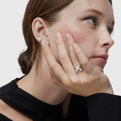 Anillo grande motivos de y perla cultivada Sugar Party^TOUS Hot