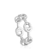Anillo logo de plata MANIFESTO^TOUS Sale