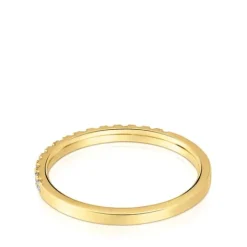 Anillo media alianza mediana de con diamantes Les Classiques^TOUS Best