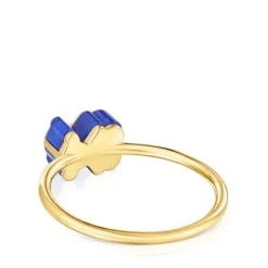 Anillo motivo oso de oro y lapislázuli 1950^TOUS Outlet
