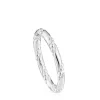 Anillo pequeño de plata Twisted^TOUS Clearance