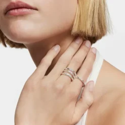 Anillo pequeño de plata Twisted^TOUS Clearance