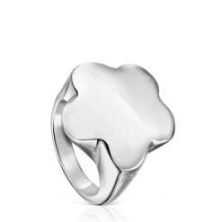 Anillo sello de flor Bold Motif^TOUS Online