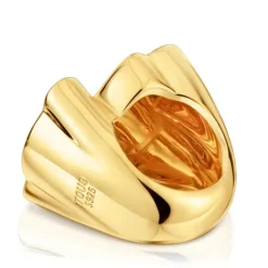 Anillo sello oso 30 mm con baño de oro 18 kt sobre plata Sweet Dolls^TOUS Discount