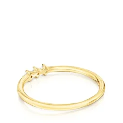 Anillo tira de y diamantes Les Classiques^TOUS