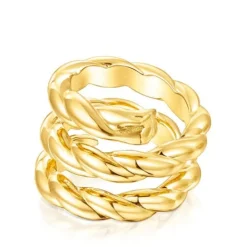 Anillo triple trenzado Twisted^TOUS Outlet