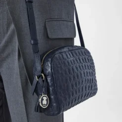 Bandolera de piel marino Sherton^TOUS Clearance
