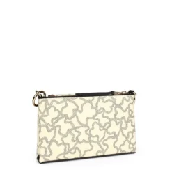 Bandolera Doble Kaos Icon Multi Rojo - Beige^TOUS Sale