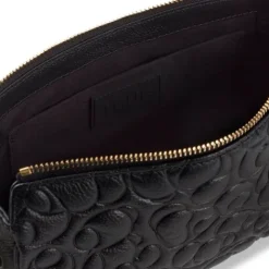 Bandolera grande de piel negra Greta^TOUS Sale