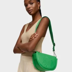 Bandolera mediana de piel Miranda^TOUS Online