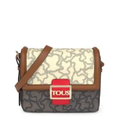 Bandolera Mediana Kaos Icon Multi Beige - Rojo^TOUS Outlet