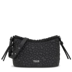 Bandolera mediana negra Puffy Bear^TOUS Discount