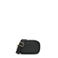 Bandolera Reporter de piel negra Miranda^TOUS Clearance