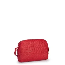 Bandolera Sherton de Piel roja^TOUS Outlet